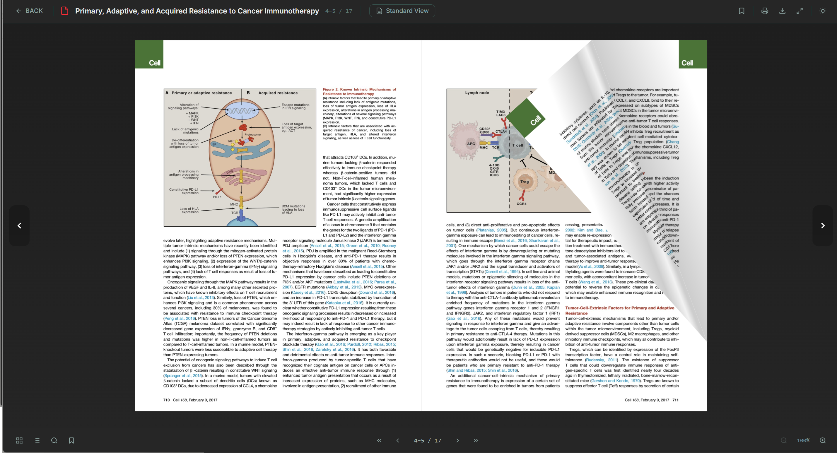 Inline flipbook viewer rendering a peer-reviewed article