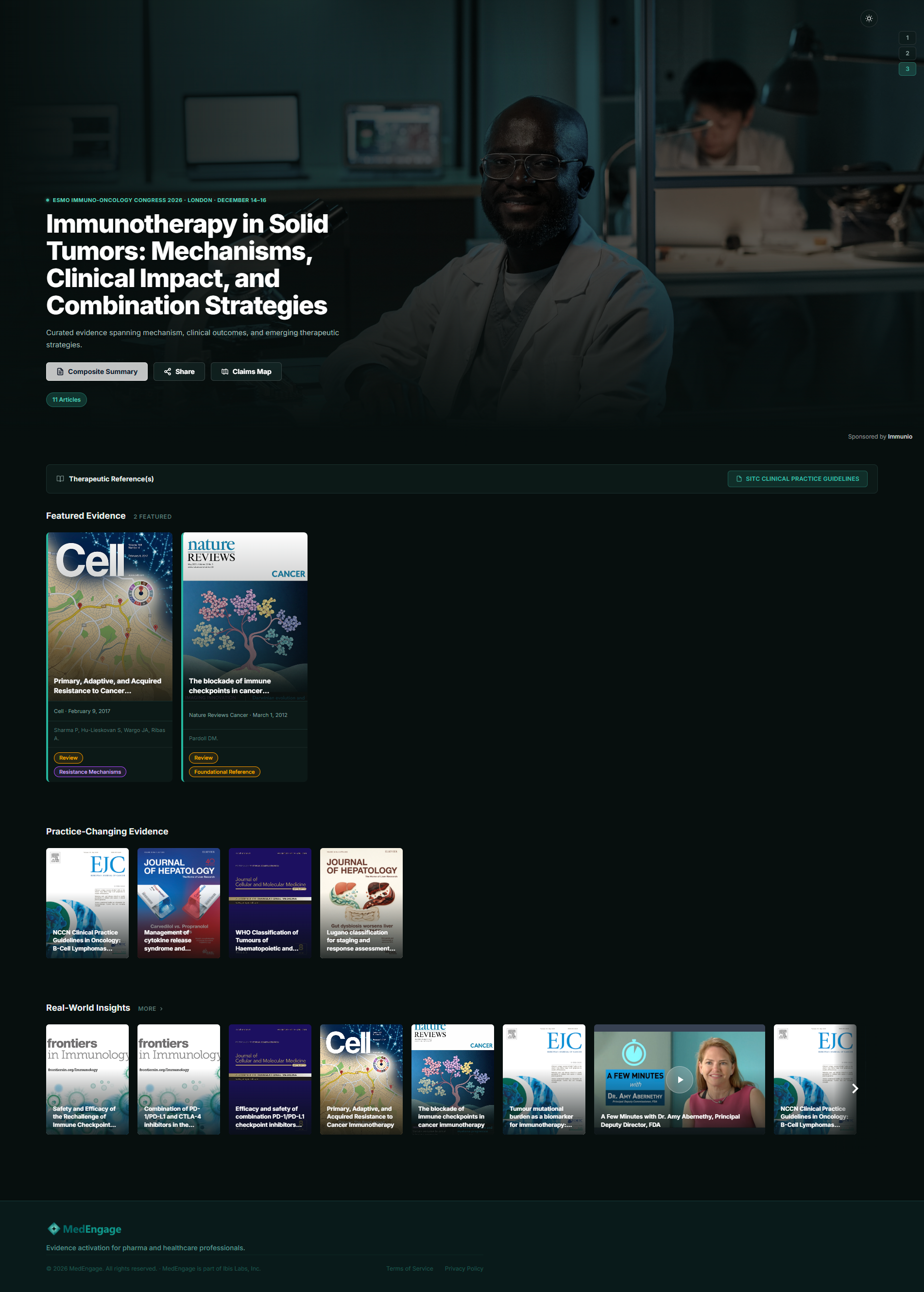 MedEngage HCP destination